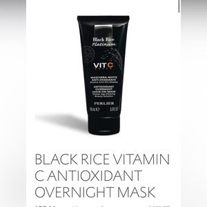 NEW PERLIER Vit -C Black Rice Antioxidant Mask
